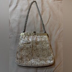 Vintage Harry Levine Gold Chain Strap Women's Bag